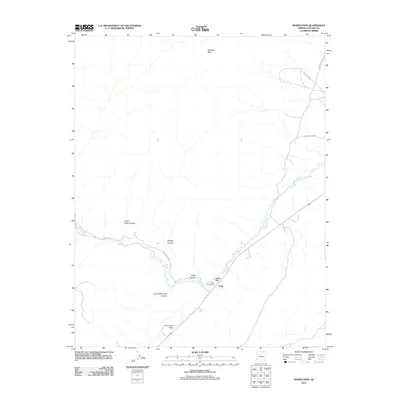 2011 Map of Marsh Pass, 2011 Print