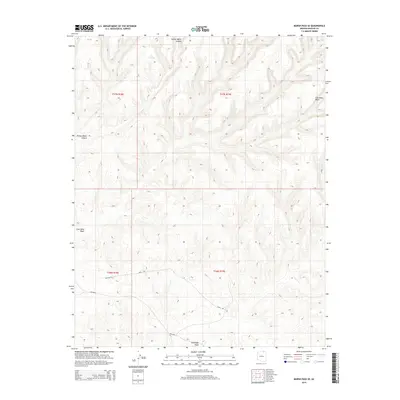 2014 Map of Marsh Pass SE, 2014 Print