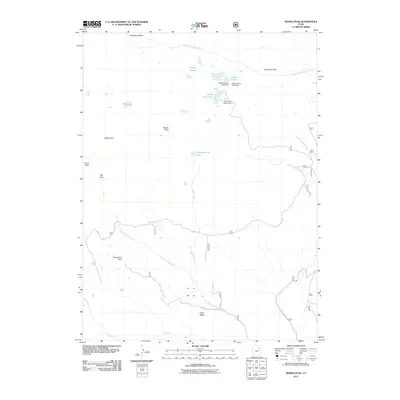 2011 Map of Marsh Peak, 2011 Print