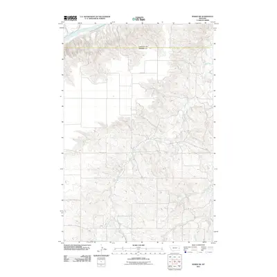 2011 Map of Marsh SW, 2011 Print