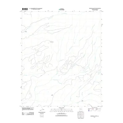 2011 Map of Marshall Butte, 2011 Print