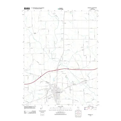 2012 Map of Marshall, 2012 Print