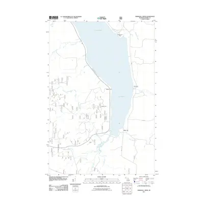 2011 Map of Marshall Creek, 2011 Print