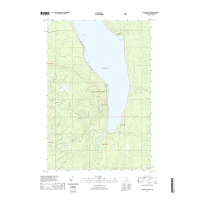 2019 Map of Marshall Creek, 2019 Print