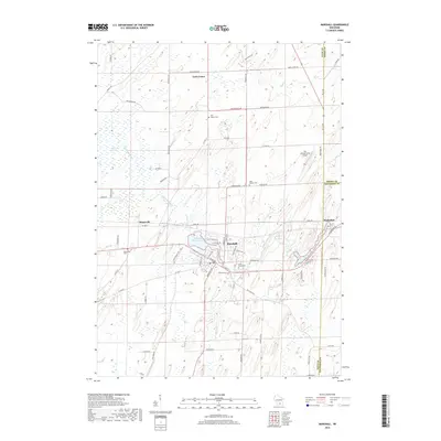 2018 Map of Marshall, 2018 Print
