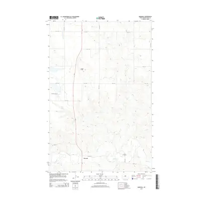 2014 Map of Marshall, 2014 Print