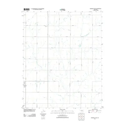 2012 Map of Marshall East, 2012 Print