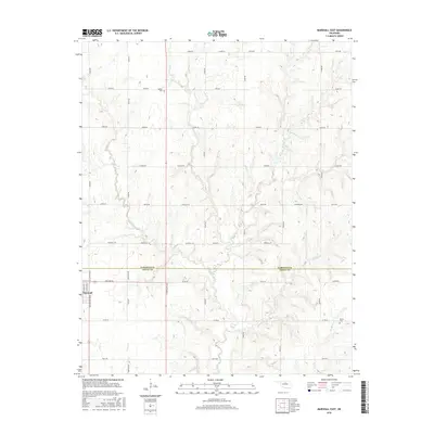 2016 Map of Marshall East, 2016 Print