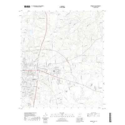 2019 Map of Marshall East, 2019 Print