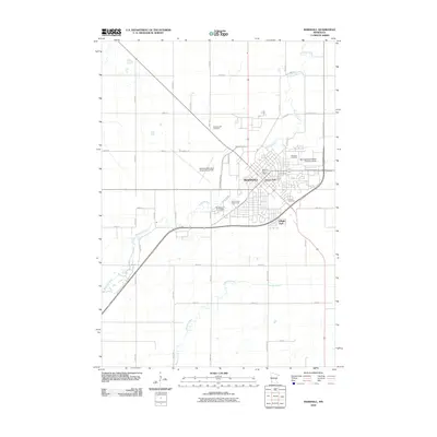2010 Map of Marshall, 2010 Print