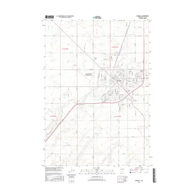 2016 Map of Marshall, 2016 Print