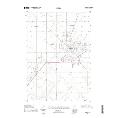 2019 Map of Marshall, 2019 Print
