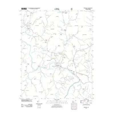 2011 Map of Marshall, 2011 Print