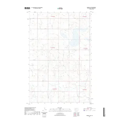 2017 Map of Marshall NW, 2017 Print