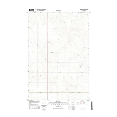 2014 Map of Marshall SE, 2014 Print