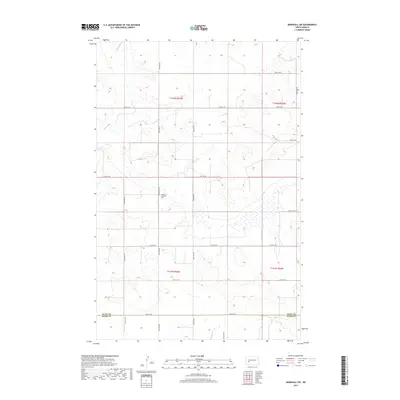 2017 Map of Marshall SW, 2017 Print