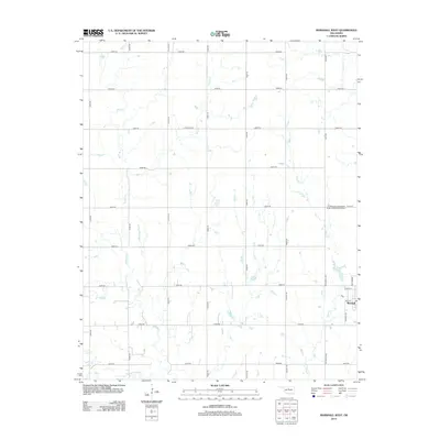 2012 Map of Marshall West, 2012 Print
