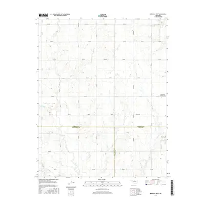2016 Map of Marshall West, 2016 Print