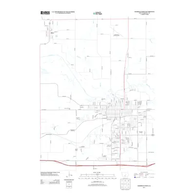 2013 Map of Marshalltown, 2013 Print