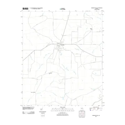2011 Map of Marshallville, 2011 Print