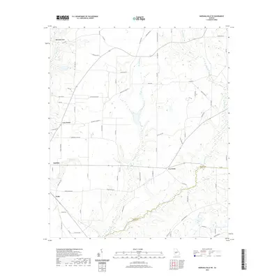 2020 Map of Marshallville SW, 2020 Print