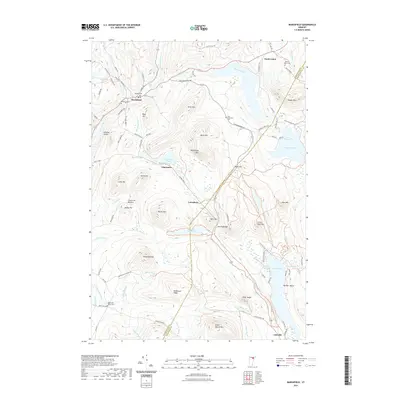 2021 Map of Marshfield, 2021 Print