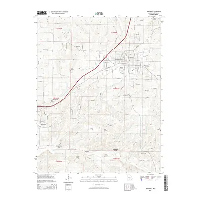2015 Map of Marshfield, 2015 Print