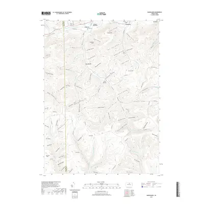 2019 Map of Marshlands, 2019 Print