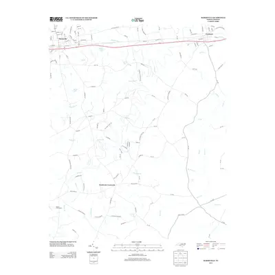 2013 Map of Marshville, 2013 Print