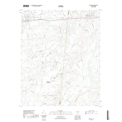2019 Map of Marshville, 2019 Print