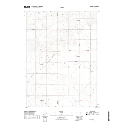2017 Map of Marsland SW, 2017 Print