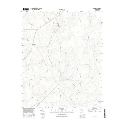 2016 Map of Marston, 2016 Print