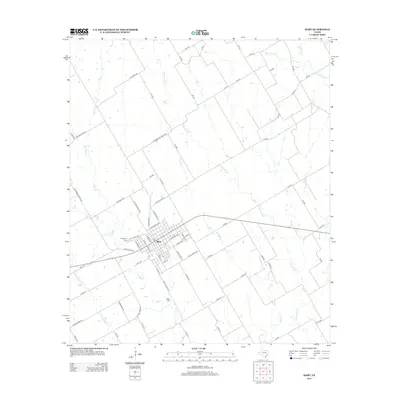 2013 Map of Mart, 2013 Print