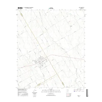 2016 Map of Mart, 2016 Print