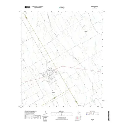 2019 Map of Mart, 2019 Print