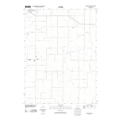 2010 Map of Martensdale, 2010 Print