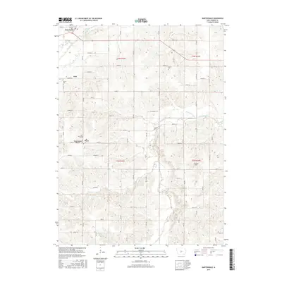 2015 Map of Martensdale, 2015 Print