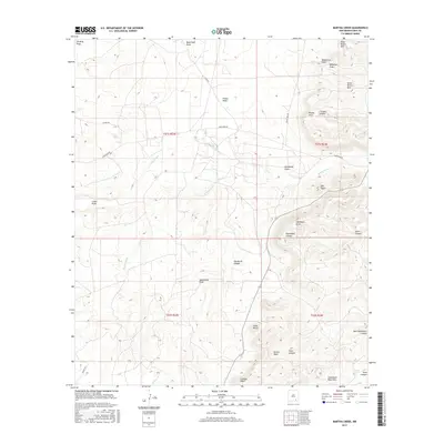 2017 Map of Martha Creek, 2017 Print
