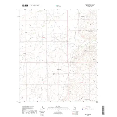 2023 Map of Martha Creek, 2023 Print