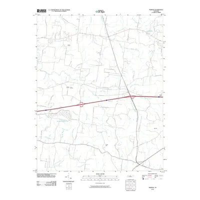 2010 Map of Martha, 2010 Print