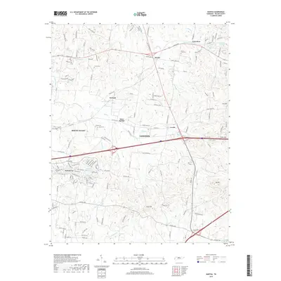 2019 Map of Martha, 2019 Print