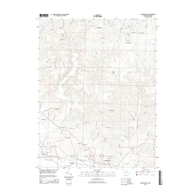 2015 Map of Marthasville, 2015 Print