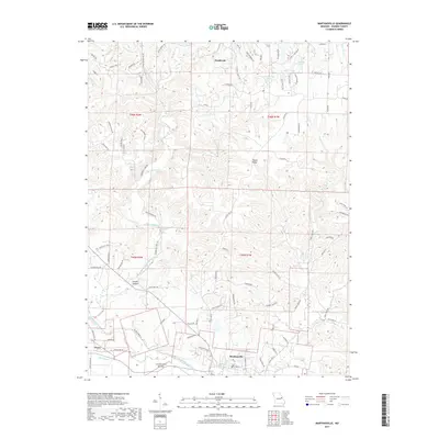 2017 Map of Marthasville, 2017 Print