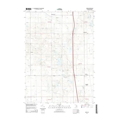 2014 Map of Martin, 2014 Print