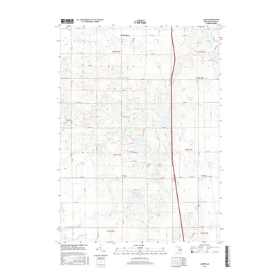2017 Map of Martin, 2017 Print