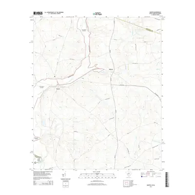 2014 Map of Martin, 2014 Print