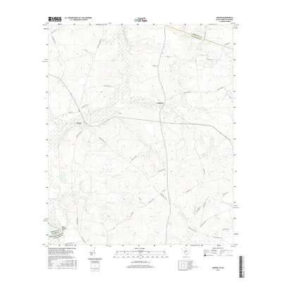 2017 Map of Martin, 2017 Print