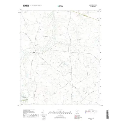 2020 Map of Martin, 2020 Print