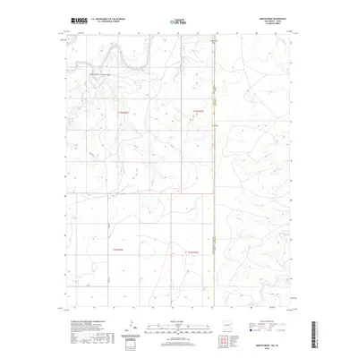 2020 Map of Martin Draw, 2020 Print