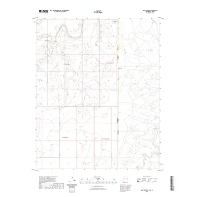 2023 Map of Martin Draw, 2023 Print